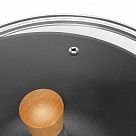 Кастрюля SEAGREEN 32x12,5см / 8л. со стеклянной крышкой (эмалирован