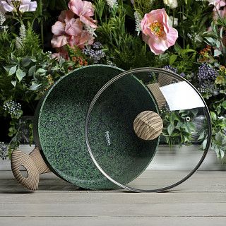Кастрюля MALACHITE 24x10,9 см / 4,7 л с крышкой (алюминий) Кастрюля MALACHITE 24x10,9 см / 4,7 л с крышкой (алюминий)