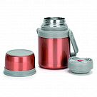 Термос для еды 1000 мл, цвет оранжевый (нерж.сталь)