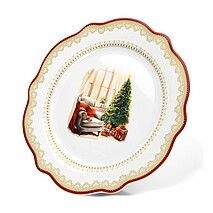 Тарелка из фарфора 20 см Christmas eve арт. 16027