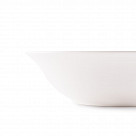 Салатник ALEKSA 23см цвет белый (фарфор)