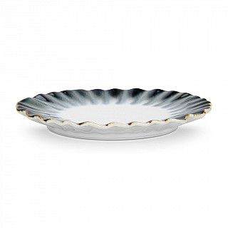 Набор из 2 тарелок GALACTIC WAVES 16 см (фарфор)