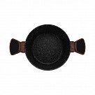 Кастрюля DIAMOND 20x10см / 2,6л со стеклянной крышкой (алюминий)