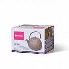 Заварочный чайник 1100 мл с ситечком, СЕРЫЙ ПЕСОЧНЫЙ (керамика)