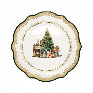 Тарелка CHRISTMAS EVE 20 см (фарфор)
