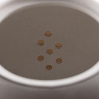 Чайник заварочный ALEKSA 1,1л, цвет белый (фарфор)