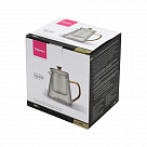 Стеклянный чайник со стеклянным фильтром 600мл