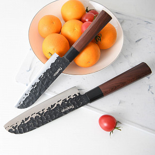 Нож KENDO Сантоку 16см (сталь 3CR13) Нож KENDO Сантоку 16см (сталь 3CR13)