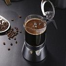 Гейзерная кофеварка 360 мл на 9 порций