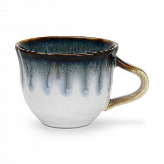 Набор из 2 чашек GALACTIC WAVES 100 мл с блюдцами (фарфор)