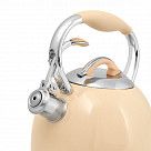 Чайник для кипячения воды FELICITY 2,6л, цвет КОФЕЙНЫЙ (нерж.сталь)