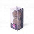 Мельница для соли и перца 11x5см (деревянный корпус)