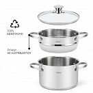 Кастрюля с пароваркой 20 см / 3,6 л Willow