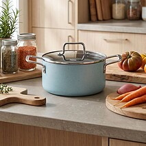 Мини кастрюля с антипригарным покрытием 18 cм / 2,16 л Mini chef
