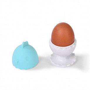 Подставка для яйца 5 см с силиконовой крышкой (керамика)