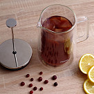 Френч пресс DOPPIO с двойными стенками 1000мл