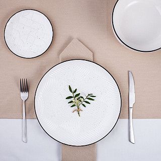 Тарелка ART DECO 27см (фарфор)