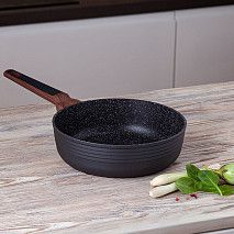 Глубокая сковорода DIAMOND 24x7,2см (алюминий)