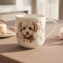 Кружка фарфоровая 380 мл Dogs арт. 16067
