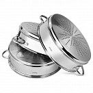 Пароварка для мантов BARAKAT 30x15 см (нерж. сталь)