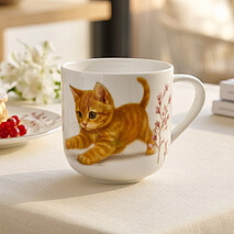 Кружка фарфоровая 380 мл Cats арт. 16147