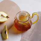 Стеклянный чайник со стеклянным фильтром 600мл