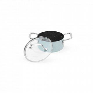 Кастрюля MINI CHEF 14x6,5см / 0,95л с крышкой (алюминий) Кастрюля MINI CHEF 14x6,5см / 0,95л с крышкой (алюминий)