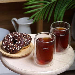 Набор: Стаканы с двойными стенками BONBON 350мл / 2шт Набор: Стаканы с двойными стенками BONBON 350мл / 2шт