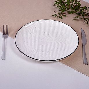 Тарелка ART DECO 27см (фарфор)