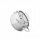 Кастрюля IRON ELEGANCE 16х10 см / 1,85 л со стеклянной крышкой (нер