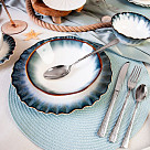 Набор из 2 глубоких тарелок GALACTICA 20см (фарфор)