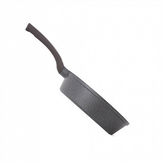 Сковорода для жарки UNIQUE PRO 28x7см со стеклянной крышкой (алюми