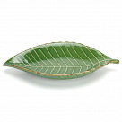 Блюдо глубокое GREEN 31X16X4.2 CM (керамика)