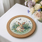 Подставка под горячее 20см (доломит)