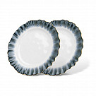 Набор из 2 тарелок GALACTIC WAVES 26 см (фарфор)