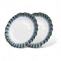 Набор из 2 тарелок GALACTIC WAVES 26 см (фарфор)