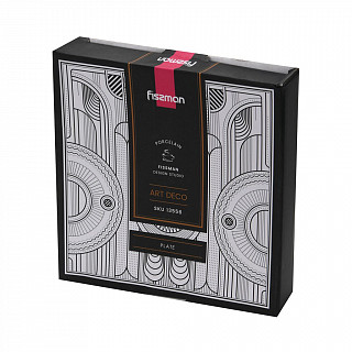 Тарелка ART DECO 21см (фарфор)