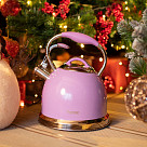 Чайник для кипячения воды FELICITY 2,6л, цвет ФИОЛЕТОВЫЙ (нерж.стал