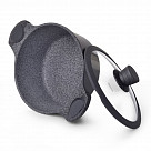 Кастрюля PRESTIGE 20x9,5 см / 2.4 л с крышкой (алюминий)