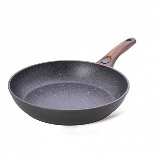 Cковорода для жарки CAPELLA 28x5,5см со съемной ручкой и стеклянно