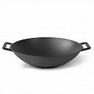 Вок чугунный 30,6 см / 3,1 л