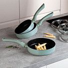 Сковорода MINI CHEF 16x4,5см с крышкой (алюминий)