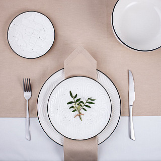 Тарелка ART DECO 21см (фарфор)