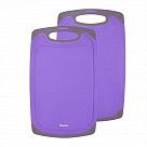 Разделочная доска 40x24x0,8 см (пластик+ТПР)