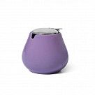 Сахарница 600мл, цвет ЛИЛОВЫЙ (керамика)