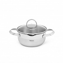 Кастрюля CALLISTO 18x8.5 см / 1,9 л с крышкой (нерж. сталь)