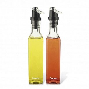 Набор бутылочек для масла и уксуса 2х250мл (стекло)