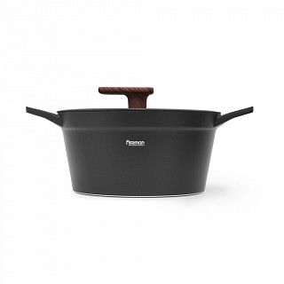 Кастрюля FILOMENA 24x12см / 3,9л со стеклянной крышкой (алюминий)