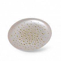 Тарелка стеклянная 21 см Love Story