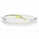 Блюдо DRAGON FLY 34,5х24,5х3,5см (фарфор)